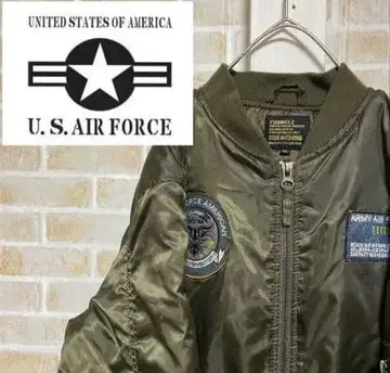 FUNNEL 밀리터리 블루종 AIR FORCE풍 MA-1 자켓