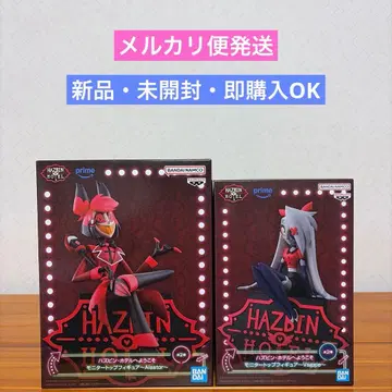 버즈빈 호텔에 어서 오세요 모니터 탑 피규어 알래스터 & 바기