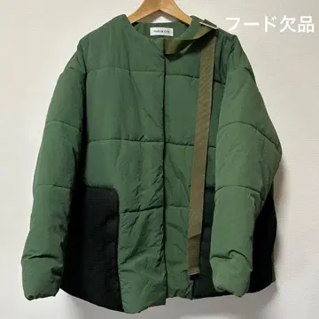 HeRIN.CYE 배팅 벨트 코트 후드 결품