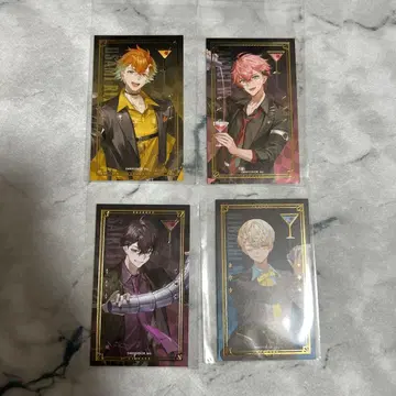 니지산지 Oriens 애니카페 금박 칵테일 카드