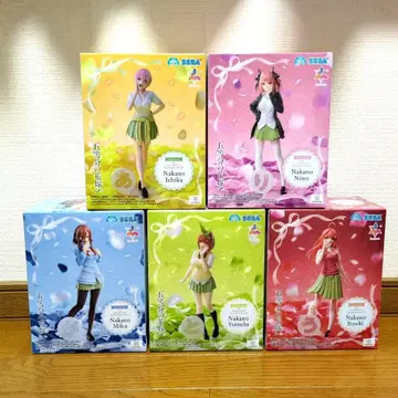 5등분의 신부 Luminasta 피규어 5체 세트 미개봉