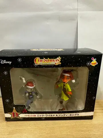 디즈니 크리스마스 오너먼트 2022 닉 와일드 & 주디 홉스