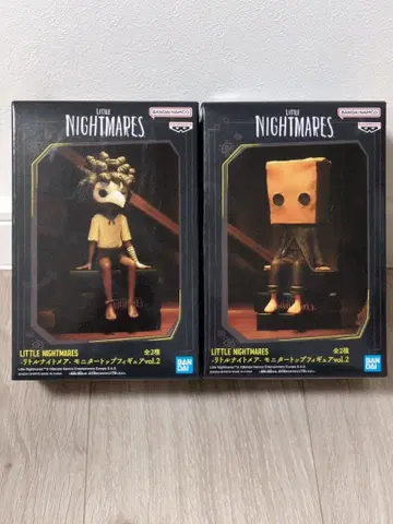 리틀 나이트메어 피규어 모니터 탑 모노 LOW 2종 세트