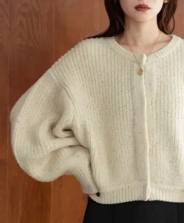 hinari 스팽글 니트 가디건