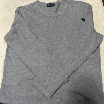 SAINT JAMES 그레이 긴팔 티셔츠