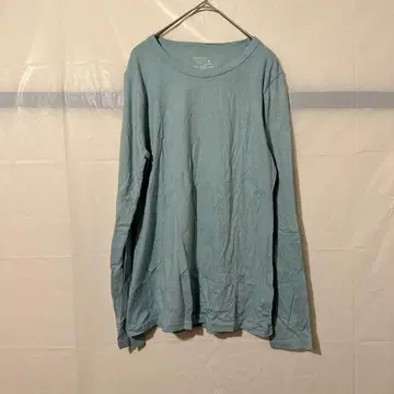 새상품급 TIME AND TRUE 긴팔 T셔츠 [ M ] 라이트 블루