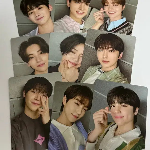 앤팀 응원봉 포카 일괄