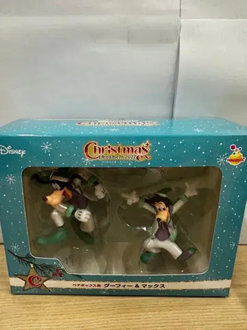 Disney 크리스마스 오너먼트 2022 구피 & 맥스