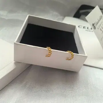 트리옹프 스몰 구르메 후프 귀걸이