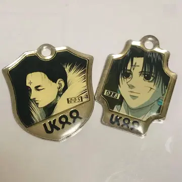 헌터헌터 구 애니메이션 클로로 키링 2개 세트 참