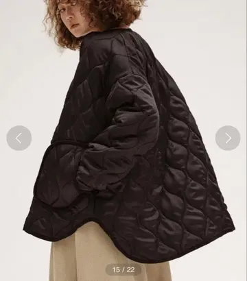 GALLARDAGALANTE A라인 퀼팅 자켓 IENA