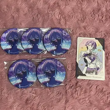 프로세카 카미시로 루이 글리터 캔뱃지 40B 그리팅 카드