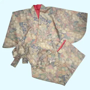 투피스 기모노 세퍼레이트 기모노 일본풍 패턴 축하 코스프레 기념식