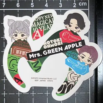 미세스 그린애플 제일복권 스티커 Mrs. GREEN APPLE