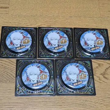 사카타 긴토키 벌스데이 캔뱃지 2025 5점