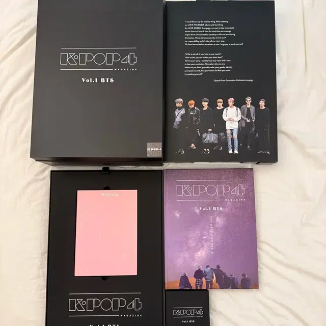 방탄소년단 Kpop4 시즌즈 매거진 VOL.1 스페셜 패키지