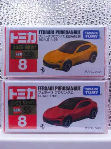 타카라토미 토미카 페라리 프로상게 초기 특별 사양 + 보통품 2대 세트