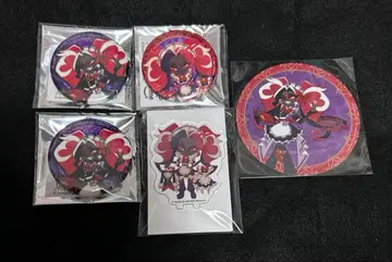 애니카페 캔뱃지 해즈빈 호텔 벨벳 미니 아크릴 스탠드