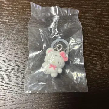 산리오 메지루시 액세서리 복슬복슬 스노우 키티