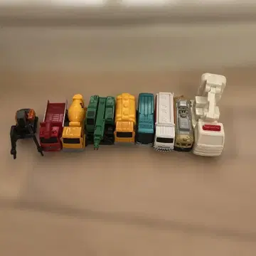 미니카 9대 세트 긴 자동차들