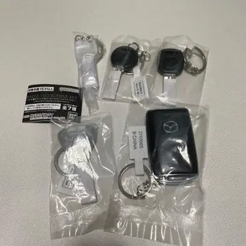 마쓰다 역대 사반나 로드스터 컬렉터블 키 세트