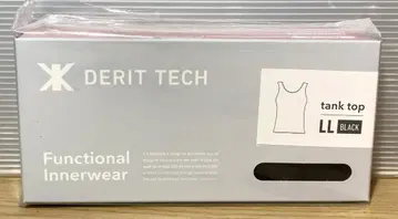 미사용 DERIT TECH 기능성 이너웨어 탱크탑 LL 블랙