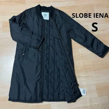 SLOBE IENA 나일론 롱 블루종 블랙 36 사이즈 미사용 새상품