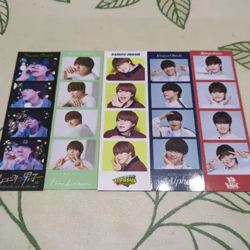 나니와단시 오하시 카즈야 포토 카드 묶음 판매