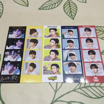 나니와단시 나가오 켄토 포토 카드 세트 묶음 판매