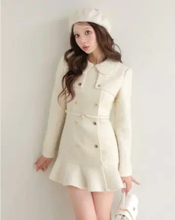 M me eme Boucle flare 원피스