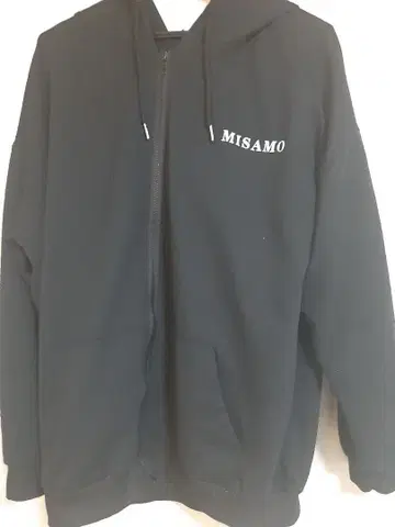 MISAMO 블랙 후드티 Do Not Touch