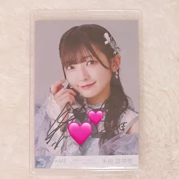 나가타 시오리 라스라스 가창 의상 브로마이드 친필 요리