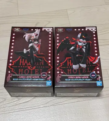 해즈빈 호텔 모니터 탑 피규어 2체 세트 엔젤 더스트 허스크