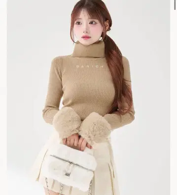 Darich 스무스 퍼 리브 니트탑