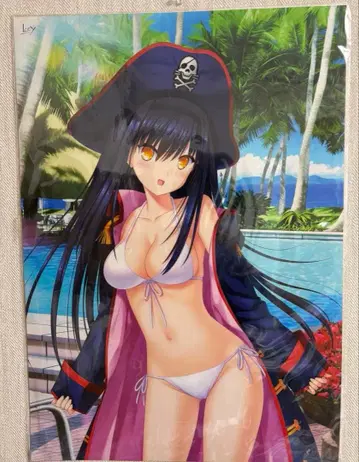 SummerPockets 쿠시마 카모메 A2 클리어 포스터