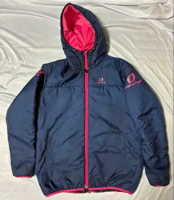 ONYONE 네이비/핑크 다운 자켓 윈드브레이커 L