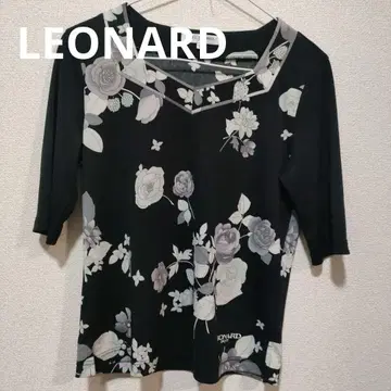 j10 컨디션 최상 LEONARD 레오나르 상의 티셔츠 38