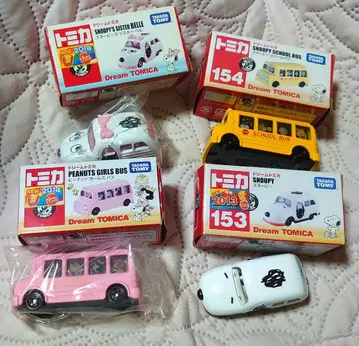 토미카 스누피 4종 세트