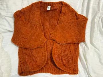 U by SPICK & SPAN 오렌지 가디건