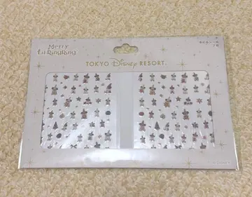 디즈니 리루리루 네일씰 미개봉 크리스마스