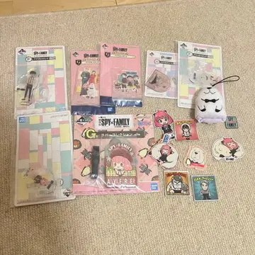 SPY x FAMILY 아크릴 키링 세트