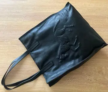 이아파피요네 토트백 가죽 호스 말 ear PAPILLONNER