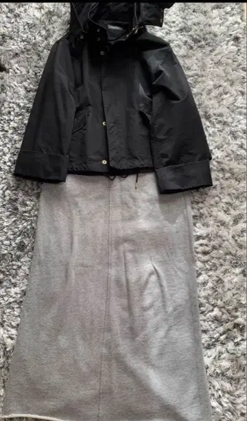 JOURNAL STANDARD 그레이 롱 스커트