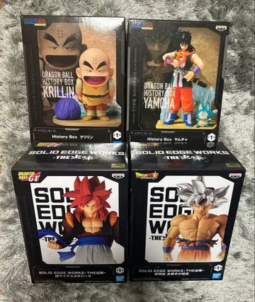 드래곤볼 피규어 4점 세트