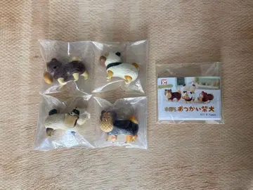 목조각 심부름 시바견 4종 세트 익명 배송