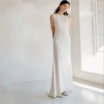 [ 착용 사진 있음 ] 웨딩 드레스 심플 드레스 전취