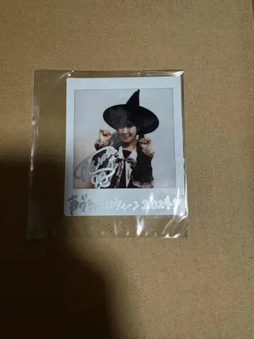 사카쿠라 하나 성우 그랑프리 할로윈 2024 폴라로이드