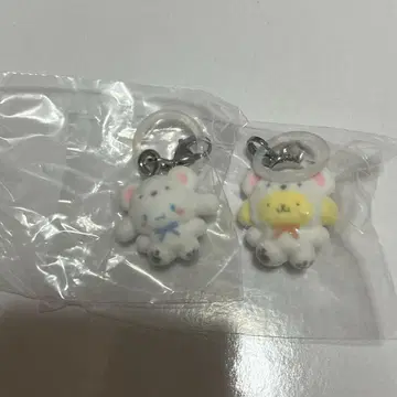 산리오 포근포근 스노우 시나몬 마스코트 액세서리