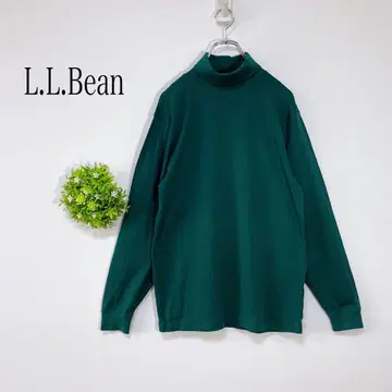 [ 새상품급 ] L.L.Bean [ S ] 터틀넥 티셔츠 코튼 부드러움