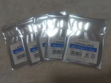 니지산지 애니메이트 카페 Dytica 금박 카드 미사용 새상품